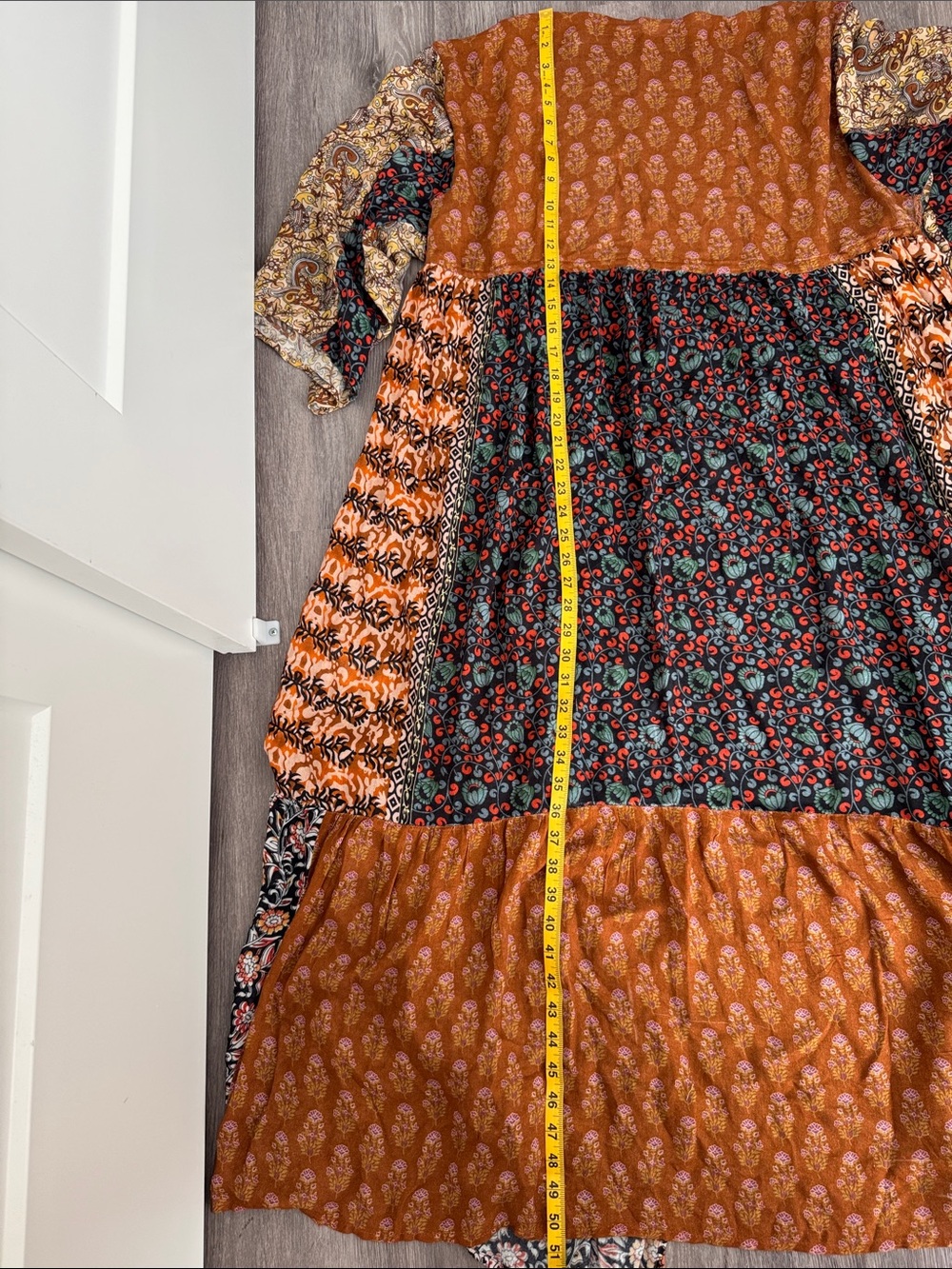 Free People Bombay Mixed Print Kimono - Picture 15 of 16